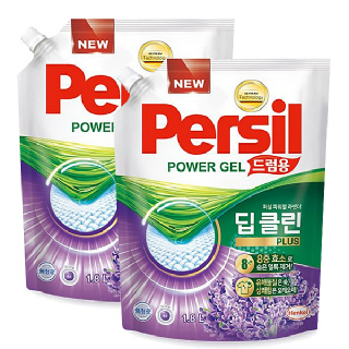 퍼실 라벤더 드럼 일반 겸용 리필 1.5L X 2개