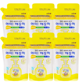 아이깨끗해 핸드워시 순 200ml 리필 X 6개
