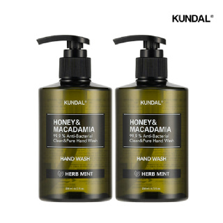 [쿤달] 퓨어 핸드워시 2구 세트 258ml 2구