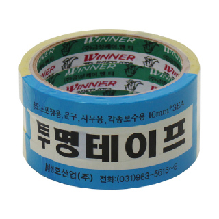 투명 테이프 16MM