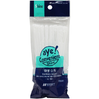 일회용 수저 10P