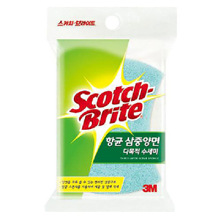3M MD-100 (2P) 삼중양면다목적수세미2입