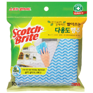 3M 빨아쓰는 다회용 행주 (10매)