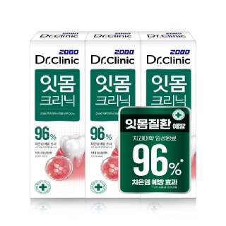 2080 닥터크리닉 잇몸(120g X 3입)