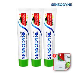 센소다인 시린이 불소 1426ppm 고불소 치석 제거 오리지널 플러스 치약 3개+치약짜개