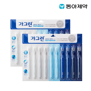 [동아제약] 가그린 칫솔 스탠다드 와이드 미세모 10p 1세트 + 1세트 (총 20p) + (증정)가그린 제로블라스트 100ml*2개
