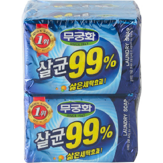 무궁화 살균99% 세탁비누(230g*4개)