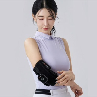 [핫서클] EMS 에어 온열 팔꿈치 전완근 엘보 마사지기