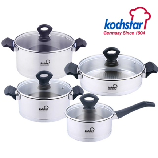 [콕스타] 독일 콕스타 젬마 인덕션 스텐 냄비 4종 세트  KSC-GMIHS6P04C4