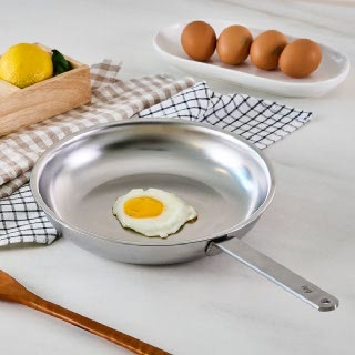 [Firgi] 퍼기 무연마제 통 5중 스텐 316 후라이팬 24cm