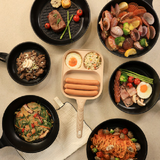 독일 콕스타  인덕션 아델라 스페셜 3구 계란말이 에그팬 사각 프라이팬 후라이팬 웍 궁중팬