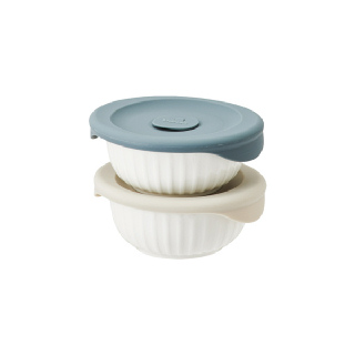 [락앤락]바로한끼 도자기 밥용기 2P LBLU SLB301S2