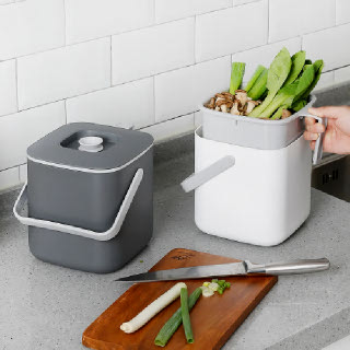 [홈앤하우스] 이지 큐브 음식물 쓰레기통