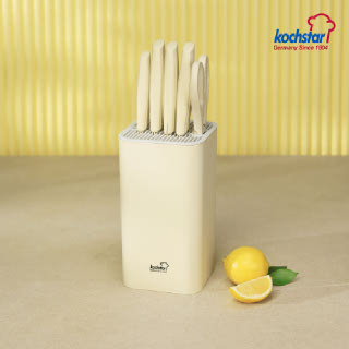 독일 콕스타 세라믹 칼 블록 주방칼 세트 중식도 칼가위 칼집 KSC-CMKF6