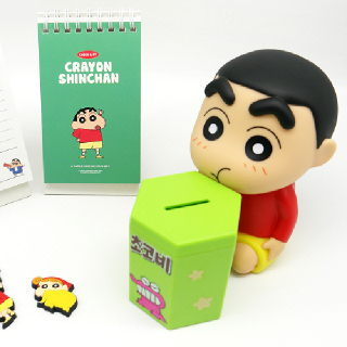 [레토] 짱구 초코비 연필꽂이 저금통 필기구 데스크 정리함 CDO-F02C