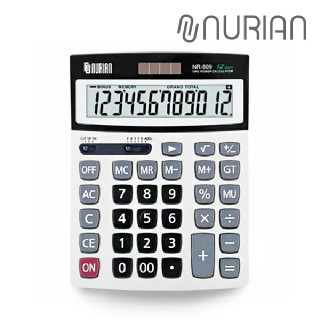 [누리안] 탁상용 일반 특대형 계산기 NR-809