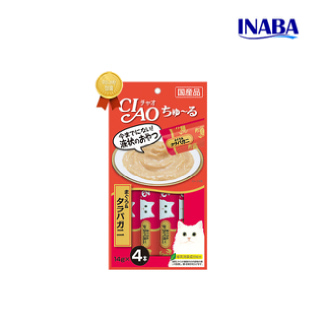 이나바 챠오츄르 (sc-108) 참치&게 56g 1개 (14g 4개입) /고양이인기간식