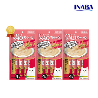 이나바 챠오츄르 (sc-143) 참치&연어 56g 3개 /고양이인기간식