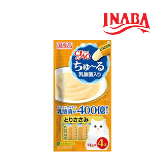 이나바 챠오츄르 (sc-233) 유산균닭가슴살 56g 1개 (14g 4개입) /고양이인기간식