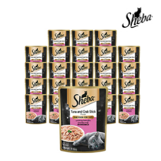 [마즈] 쉬바 고양이 파우치 참치와게살 70g 24팩