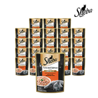 [마즈] 쉬바 고양이 파우치 참치와연어 70g 24팩