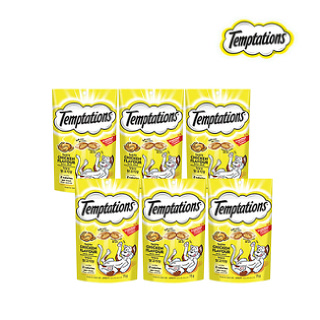 [마즈] 템테이션 고양이 간식 맛있는 닭고기 75g 6팩