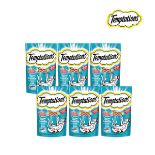 [마즈] 템테이션 고양이 간식 고소한 참치 75g 6팩