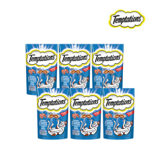 [마즈] 템테이션 고양이 간식 담백한 연어 75g 6팩