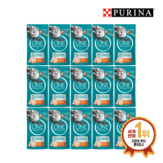 원캣 고양이 간식 면역력 퓨레 치킨 56g(4x14g) 15개