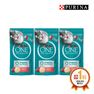 원캣 고양이 간식 면역력 퓨레 참치 56g(4x14g) 3개