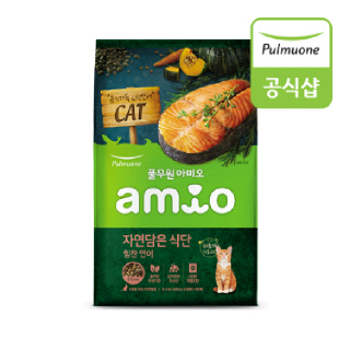 풀무원아미오 자연담은식단 캣 힘찬연어 5.2kg (400gX13입) x 1개