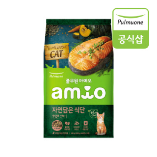 풀무원아미오 자연담은식단 캣 힘찬연어 1.8kg (200gX9입) x 1개