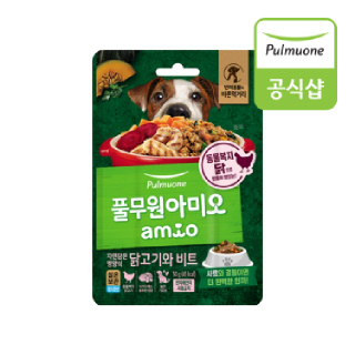 풀무원아미오 자연담은영양식 DOG 닭고기와 비트 (50g) x 1개