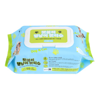 펫블리 펫티슈 대형 휴대용 50매