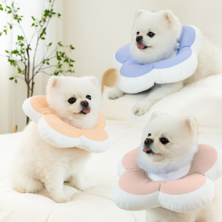 [레토] 강아지 고양이 넥카라 플라워 방수 (LNC-F02) L사이즈