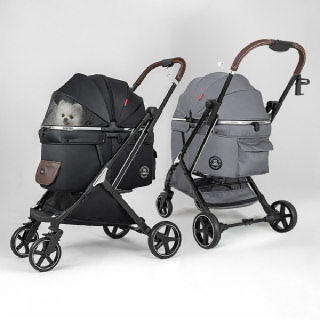 [레토] 프리미엄 강아지 유모차 풀오토 퀵폴딩 사계절 (LDS-Q03F)