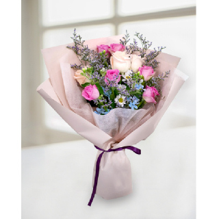 혼합 생화(꽃다발)