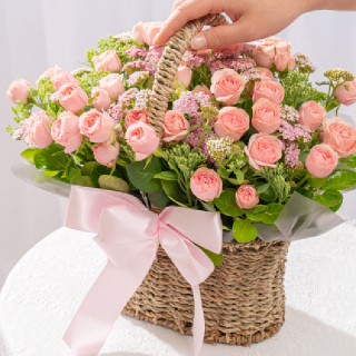 [한국화훼농협] 분홍빛마음