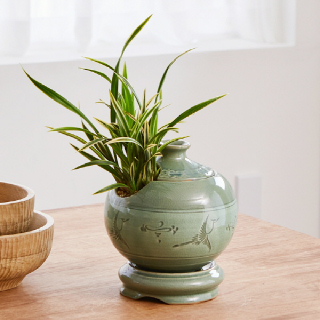 대국 청자항아리