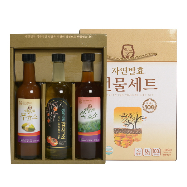 농협몰 샘고을 감식초명인선물SET 1호 