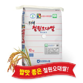 [싱씽배송][당일도정] 2026년산, 동철원농협 철원오대쌀 10kg