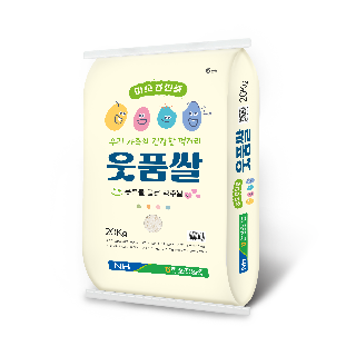 [농할 6천원할인] [싱씽배송] 안정농협 영주 웃품쌀, 20kg, 2025년산 (햅쌀)
