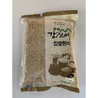 [진주진양농협] 우리강산애 찹쌀현미 1kg