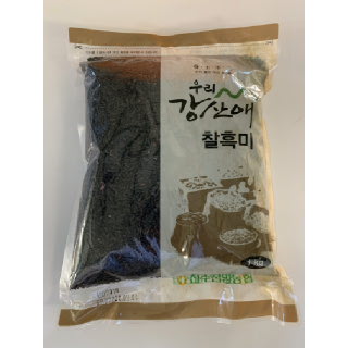 [진주진양농협] 우리강산애 찰흑미 1kg
