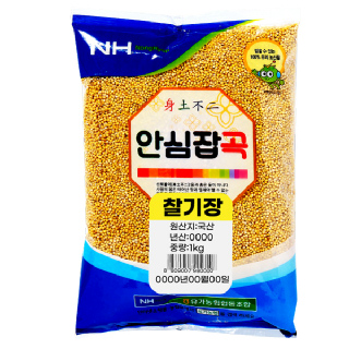 [농할20%쿠폰] [유가농협] 찰기장 1kg/국산/2025년산