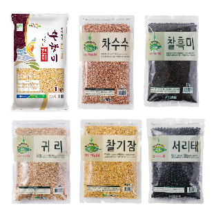 [정남농협]건강잡곡 베스트6종 골라담기(2025년산)