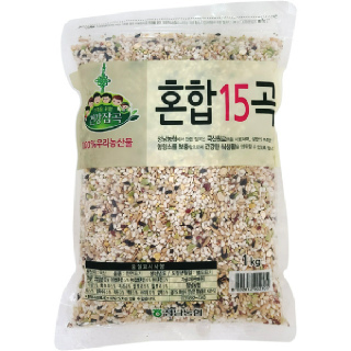 농협하나로마트 건강잡곡 혼합15곡, 1kg(2025년산)