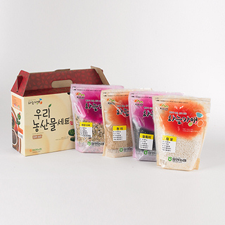 함양농협 우리농산물세트 善(선), 영양10곡+찹쌀+현미+찰흑미 각800g