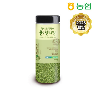 농협[하나로라이스] 엽록소풍부 클로렐라쌀 450g