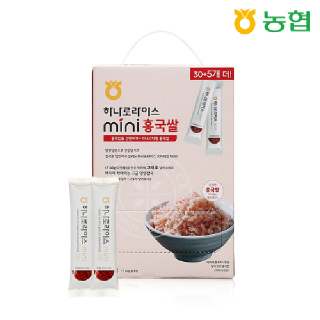 농협[하나로라이스] 영양담은 미니 홍국쌀 30+5T, 스틱형포장